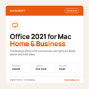 Microsoft Office 2021 Home and Business for Mac licence – license4u.co