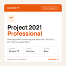 Microsoft Project Professional 2021 licence – license4u.co