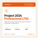 Microsoft Project Professional 2024 LTSC licence – license4u.co