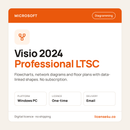 Microsoft Visio Professional 2024 LTSC licence – license4u.co